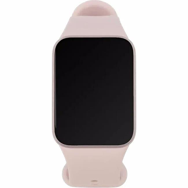 Фитнес-браслет Xiaomi Smart Band 10 Pro M2552B1 (Международная версия) Розовый, с розовым силиконовым ремешком