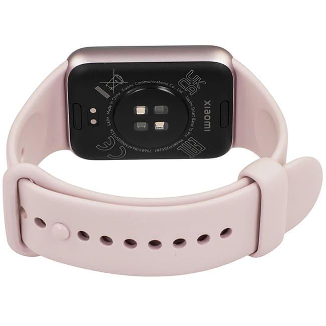 Фитнес-браслет Xiaomi Smart Band 10 Pro M2552B1 (Международная версия) Розовый, с розовым силиконовым ремешком