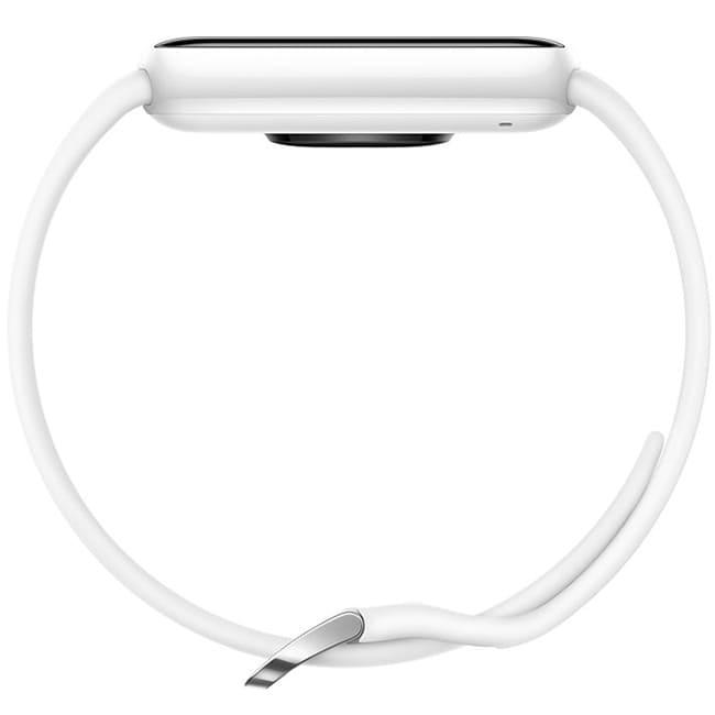 Фитнес-браслет Xiaomi Smart Band 10 Pro M2552B1 (Международная версия) Белая керамика, с белым силиконовым ремешком