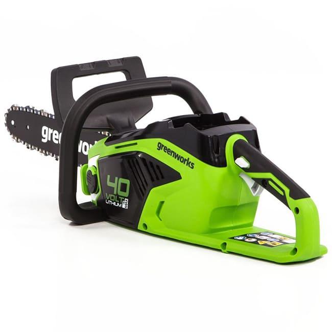 Цепная пила Greenworks GD40CS15 40V (35 см) аккумуляторная, без АКБ и ЗУ 2005707