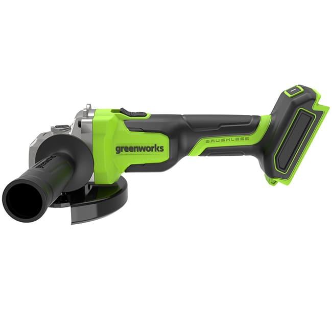 Угловая шлифмашина Greenworks AG590 24V (125 мм) аккумуляторная, без АКБ и ЗУ 3201007