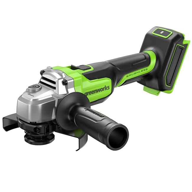 Угловая шлифмашина Greenworks AG590 24V (125 мм) аккумуляторная, без АКБ и ЗУ 3201007