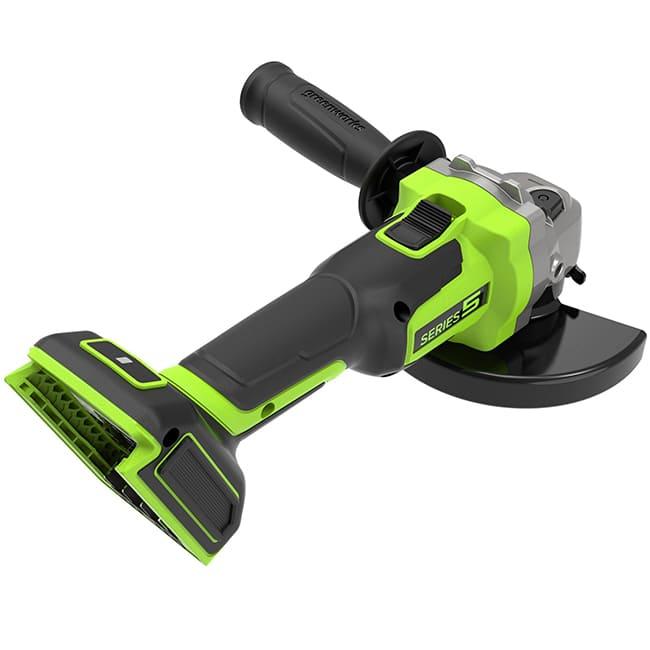 Угловая шлифмашина Greenworks AG590 24V (125 мм) аккумуляторная, без АКБ и ЗУ 3201007