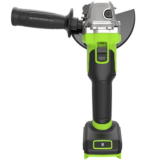Угловая шлифмашина Greenworks AG590 24V (125 мм) аккумуляторная, без АКБ и ЗУ 3201007
