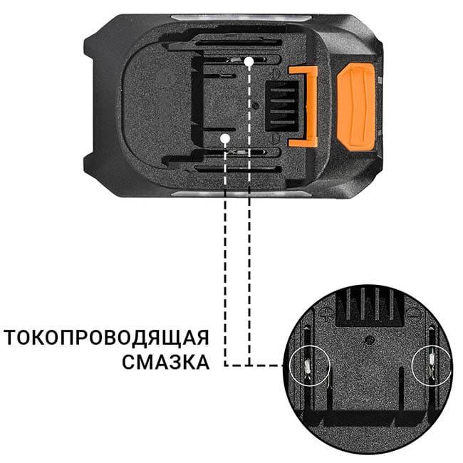Аккумулятор Bort BA-21U 93415926 (18В/4 Ah)
