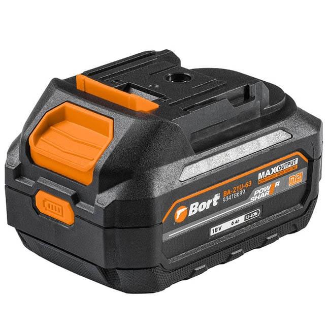 Аккумулятор Bort BA-21U-63 93418699 (18В/6 Ah)