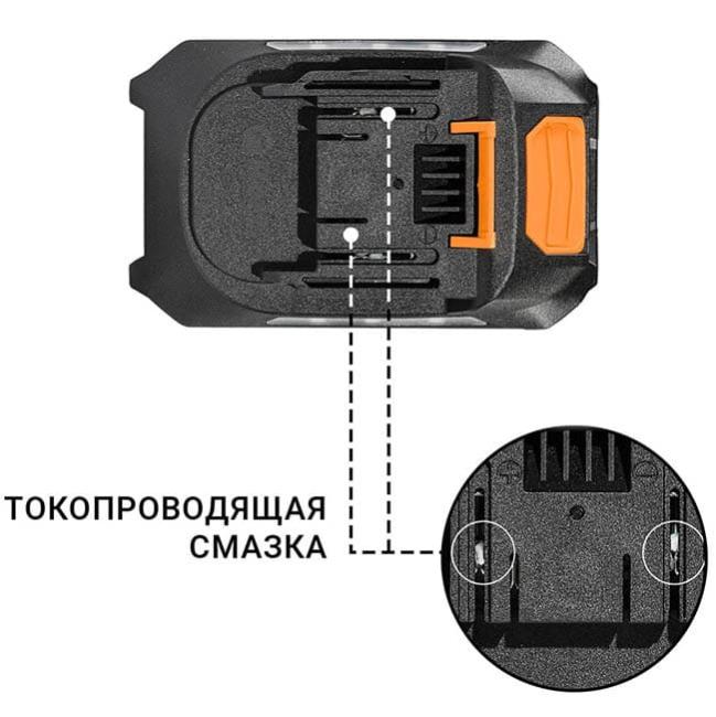 Аккумулятор Bort BA-21U-63 93418699 (18В/6 Ah)