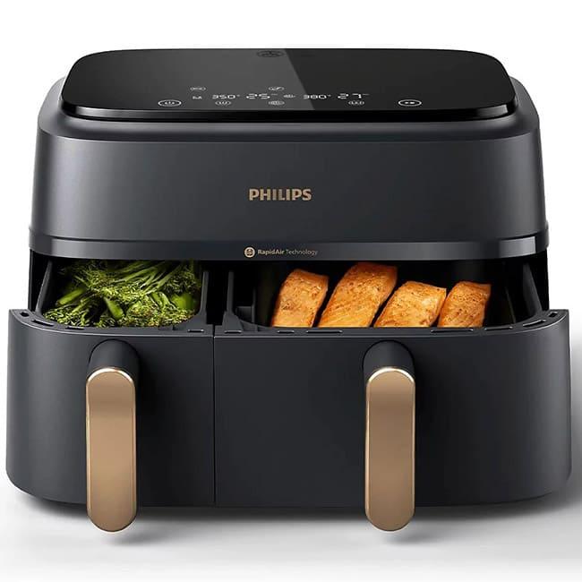 Аэрогриль (аэрофритюрница) Philips Airfryer Dual Basket NA352/00