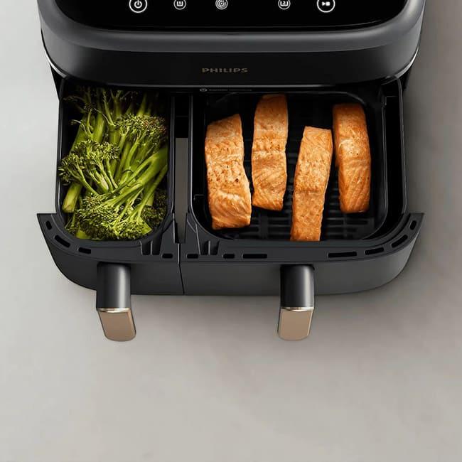 Аэрогриль (аэрофритюрница) Philips Airfryer Dual Basket NA352/00