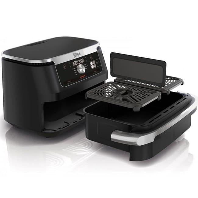 Аэрогриль (аэрофритюрница) Ninja Foodi FlexDrawer AF500EU Черный