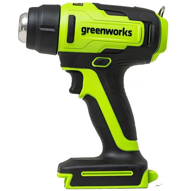 Промышленный фен Greenworks G24HG 24V аккумуляторный, без АКБ и ЗУ 3400207