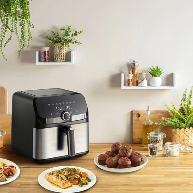 Аэрогриль (аэрофритюрница) Tefal Easy Fry Mega EY855D10