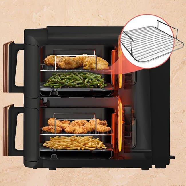 Аэрогриль (аэрофритюрница) Ninja Double Stack XL Airfryer SL400EUCP