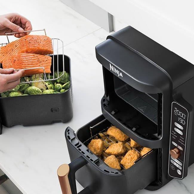 Аэрогриль (аэрофритюрница) Ninja Double Stack XL Airfryer SL400EUCP