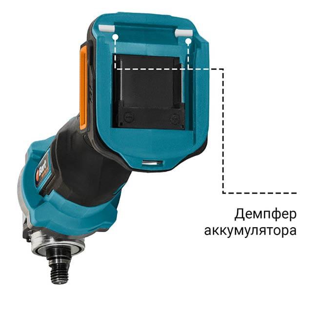 Угловая шлифмашина Bort BWS-18Li-XK (без АКБ) 93413687