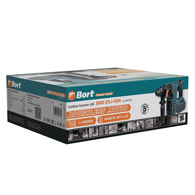 Перфоратор Bort BHD-21Li-XDK (без АКБ) 93413472