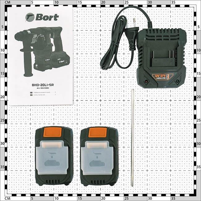 Перфоратор Bort BHD-20Li-SR (с 2-мя АКБ 4 А/ч и ЗУ) 93413380