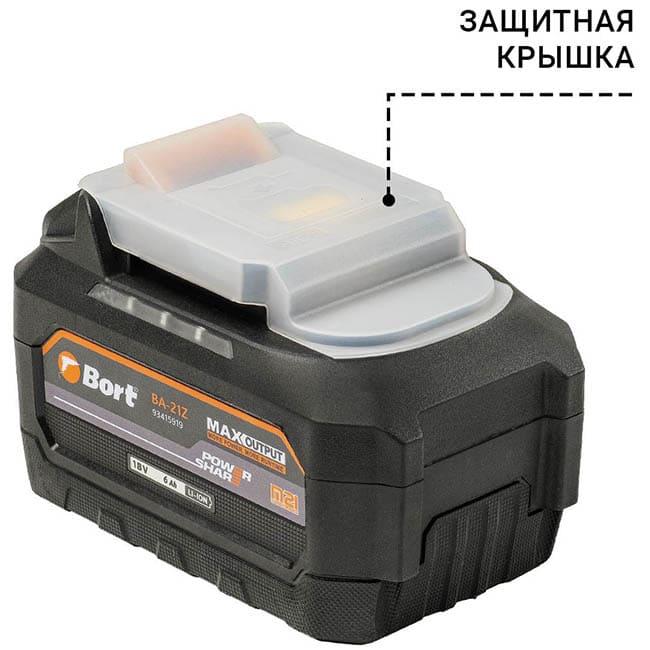 Аккумулятор Bort BA-21Z (18В/6 Ah) 93415919