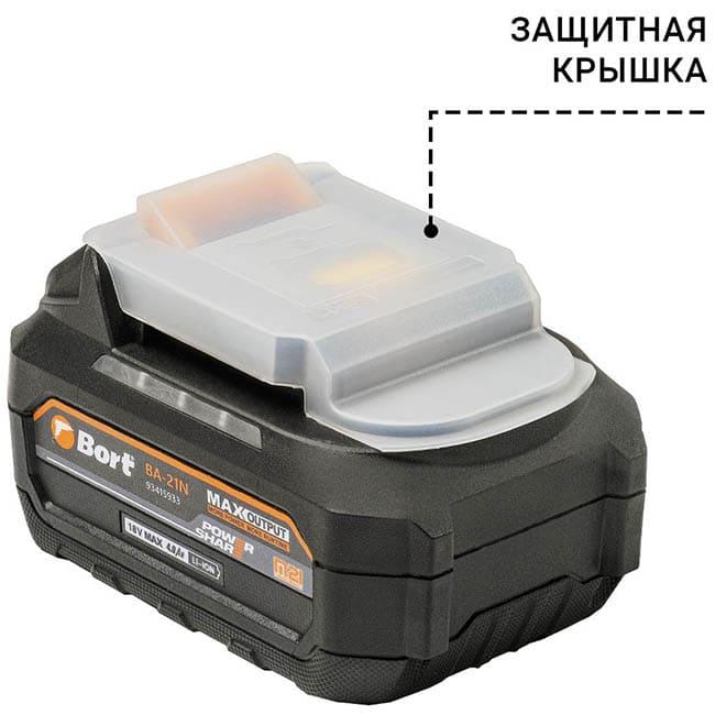 Аккумулятор Bort BA-21N (18В/4 Ah) 93415933