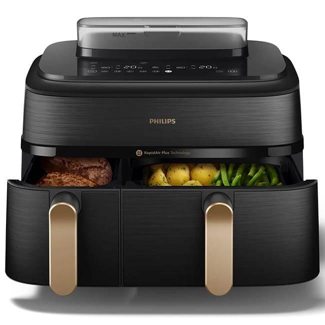 Аэрогриль (аэрофритюрница) Philips 5000 Series Ovi Dual Basket NA552/00
