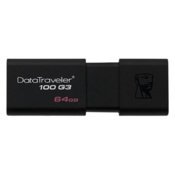 USB Флеш 64GB Kingston DT 100 G3 (DT100G3/64GB)  USB 3.0 - фото