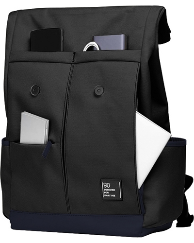 Рюкзак Xiaomi 90 FUN Casual Energy College Backpack (Черный) - фото3
