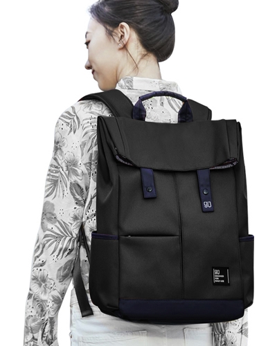 Рюкзак Xiaomi 90 FUN Casual Energy College Backpack (Черный) - фото4