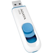 USB Флеш 16GB A-Data Classic C008 (бело-голубой) - фото