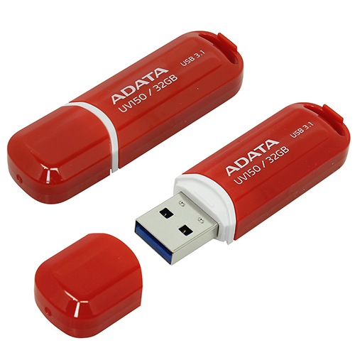 USB Флеш 32GB A-Data DashDrive UV150 (красный)