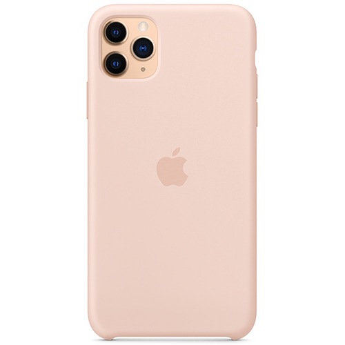 Чехол для iPhone 11 Pro Max Apple Silicone Case (MWYY2ZM/A) розовый песок