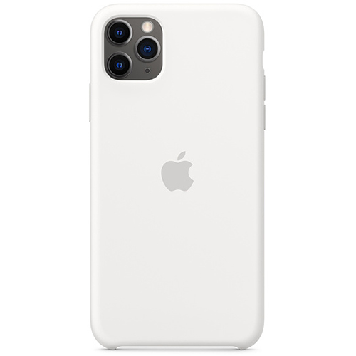 Чехол для iPhone 11 Pro Max Apple Silicone Case (MWYX2ZM/A) белый