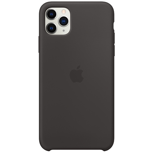 Чехол для iPhone 11 Pro Max Apple Silicone Case (MX002ZM/A) черный