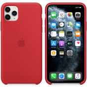 Чехол для iPhone 11 Pro Max Apple Silicone Case (MWYV2ZM/A) красный - фото