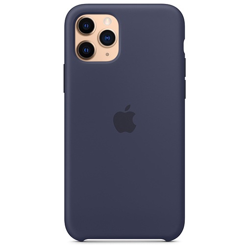 Чехол для iPhone 11 Pro Apple Silicone Case (MWYJ2ZM/A) темно-синий