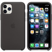 Чехол для iPhone 11 Pro Apple Silicone Case (MWYN2ZM/A) черный - фото