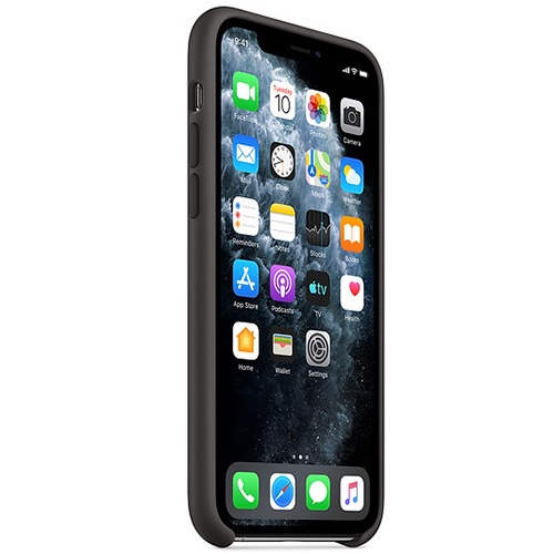 Чехол для iPhone 11 Pro Apple Silicone Case (MWYN2ZM/A) черный