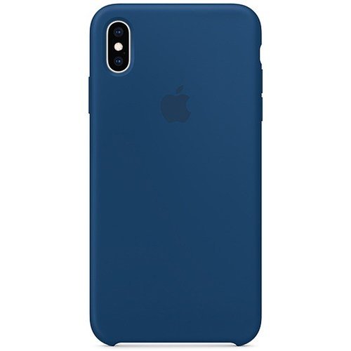 Чехол для iPhone Xs Max Apple Silicone Case (MTFE2ZM/A) Blue Horizon