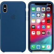 Чехол для iPhone Xs Apple Silicone Case (MTF92ZM/A) Blue Horizon - фото