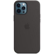 Чехол для iPhone12 Pro Max Apple Silicone Case with MagSafe (MHLG3ZE/A) черный - фото