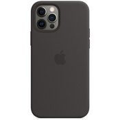 Чехол для iPhone 12 и 12 Pro Apple Silicone Case with MagSafe (MHL73ZE/A) черный - фото