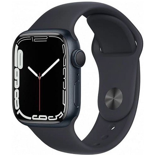 Умные часы Apple Watch Series 7 41 мм MKMX3 (Темная ночь) - фото