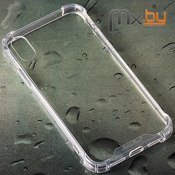 Чехол для iPhone X и Xs накладка (бампер) Atouch Anti Shock Case силиконовый прозрачный  - фото