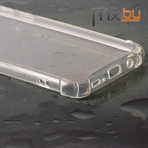 Чехол для Samsung Galaxy S8+ накладка (бампер) Atouch Anti Burst Case силиконовый прозрачный  - фото3