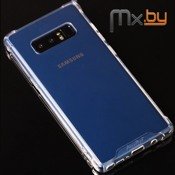 Чехол для Samsung Galaxy Note 8 накладка (бампер) Atouch Anti Burst Case силиконовый прозрачный - фото