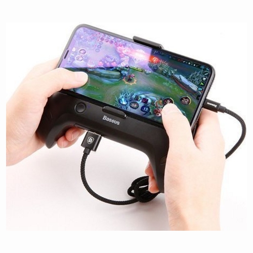 Держатель-джойстик с аккумулятором Baseus Cool Play Gaming Dissipate-heat Hand Handle (Черный)