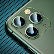 Защитная пленка на камеру Baseus Gem Lens Film для iPhone11 Pro и11 Pro Max (Прозрачная)  - фото