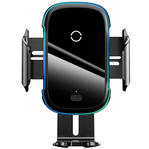 Автодержатель Baseus  Light Electric Holder Wireless Charger с функцией беспроводной зарядки (Черный)