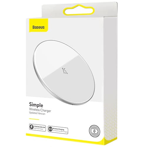 Беспроводное зарядное устройство Baseus Simple Wireless Charger (WXJK-B02) Белый