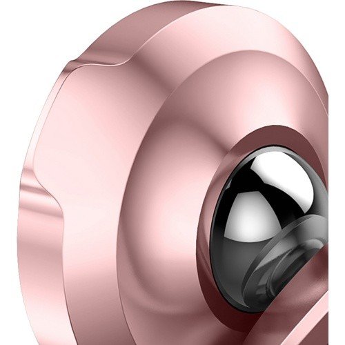Магнитный автодержатель Baseus Small ears series Magnetic suction bracket с креплением в воздуховод (розовое золото)