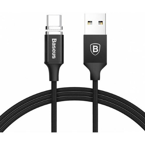 USB кабель магнитный Type-C Baseus Insnap Series Magnetic (CATKC-CX01) Черный